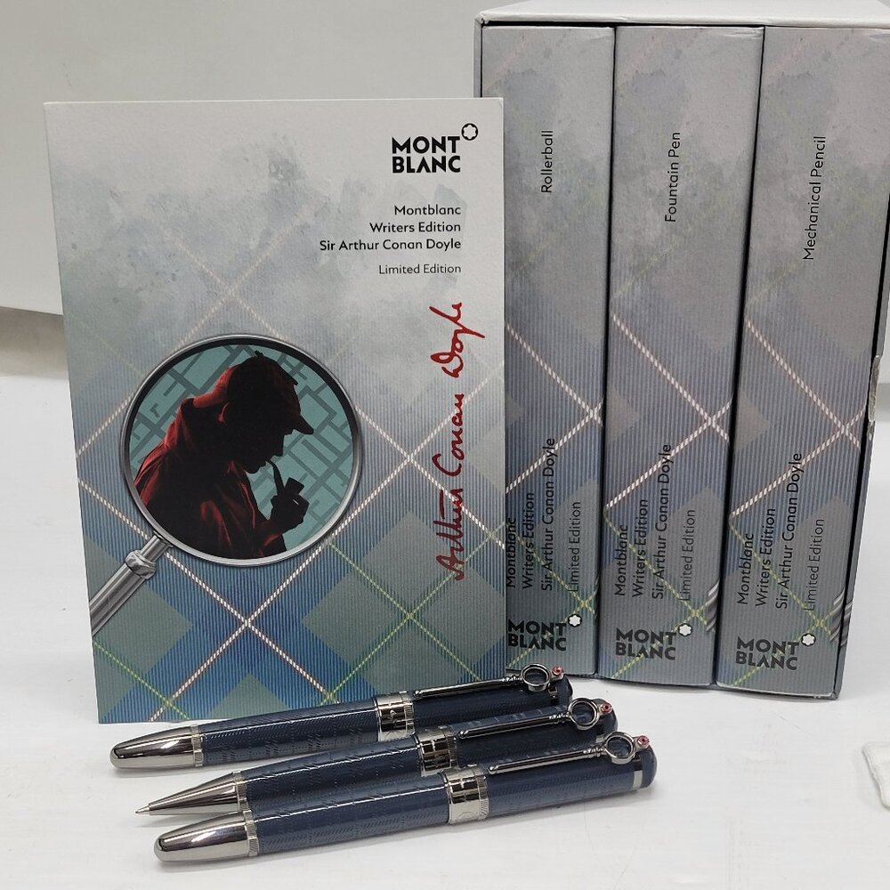 Montblanc Writers Edition, Sir Arthur Conan Doyle Set FP/BP/MP 127862